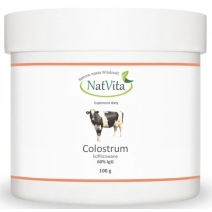 Natvita Colostrum Krowie Liofilizowane 60% IgG 100 g