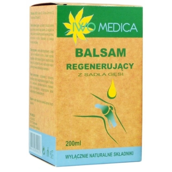 Iwo Medica Balsam Regenerujący z sadła gęsi 200 ml cena 33,35zł