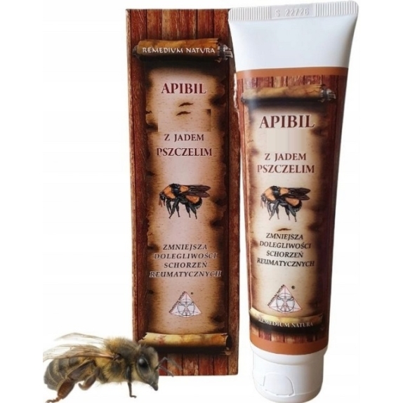 Apibil z jadem pszczelim na ból stawów 80ml Remedium Natura cena 19,99zł