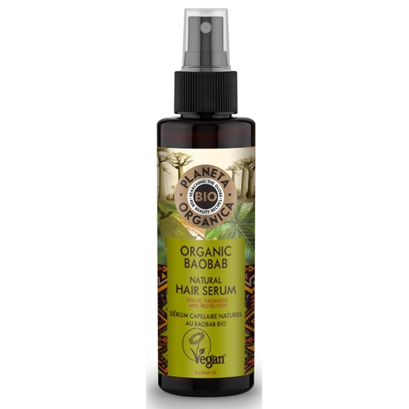 Planeta Organica serum do włosów zwiększenie gęstości Baobab 150 ml cena 22,80zł