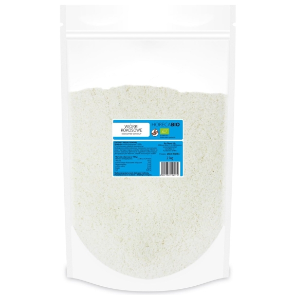 Wiórki kokosowe BIO 2 kg Horeca cena 10,84$