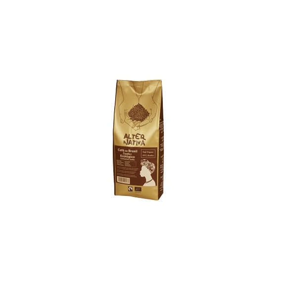 Kawa ziarnista Arabica 100% Brazylia Santos Fair Trade BIO 500 g Alternativa cena 14,68$