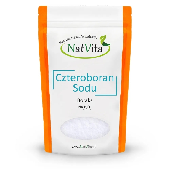 Boraks (czteroboran sodu) 900g Natvita cena 12,60zł