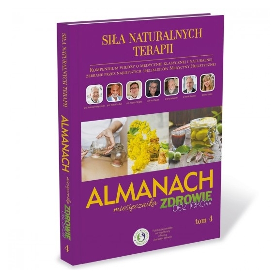 ALMANACH 4  Siła Naturalnych Terapii Dr Jaśkowski Ślusarski cena 96,49zł