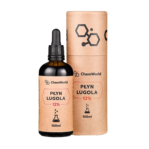 Płyn Lugola 12% mocny 100ml ChemWorld cena 119,00zł