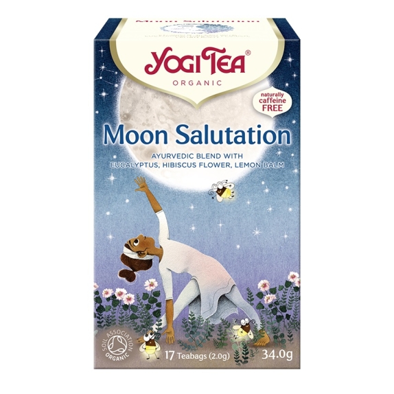 Herbata powitanie księżyca moon salutation 17 saszetek x 2,0 g Yogi Tea  cena 12,35zł