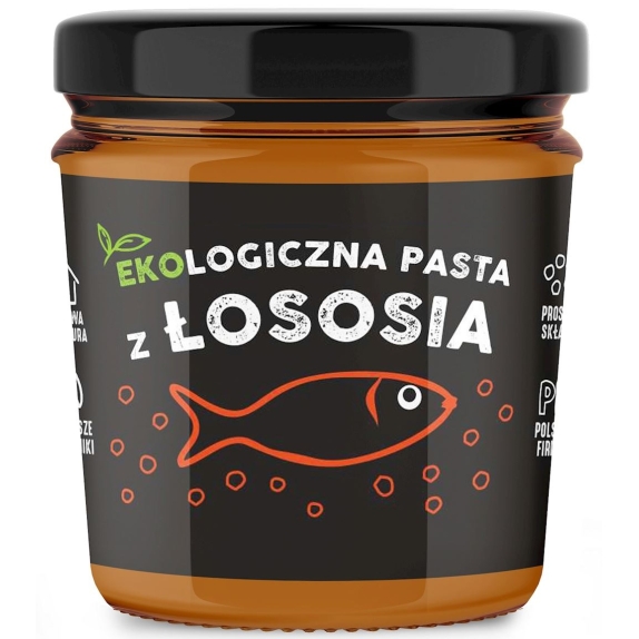 Pasta z łososia 90 g BIO Kuter Fish cena 14,35zł