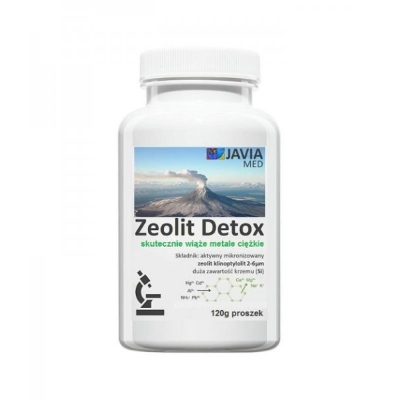 Javia Med Zeolit Detox proszek 120 g cena 99,00zł