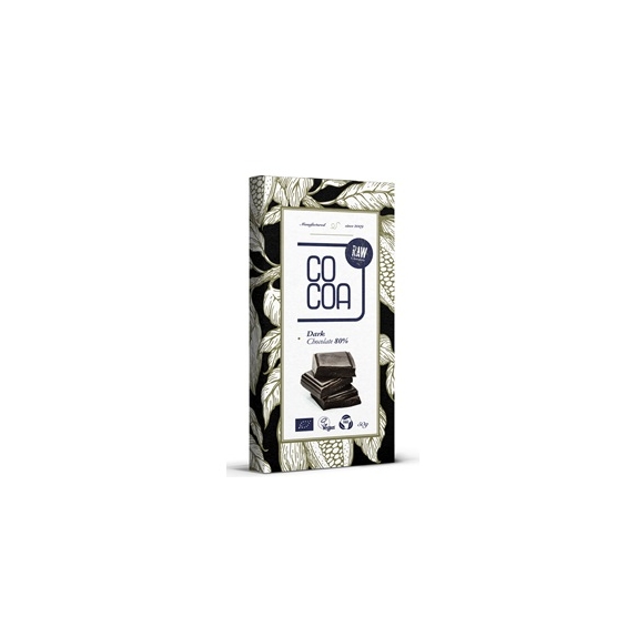 Czekolada ciemna 80% BIO 50g Cocoa  cena 3,13$