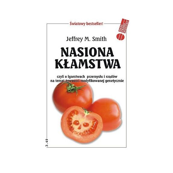 Książka "Nasiona kłamstwa" Jeffrey Smith cena 33,85zł