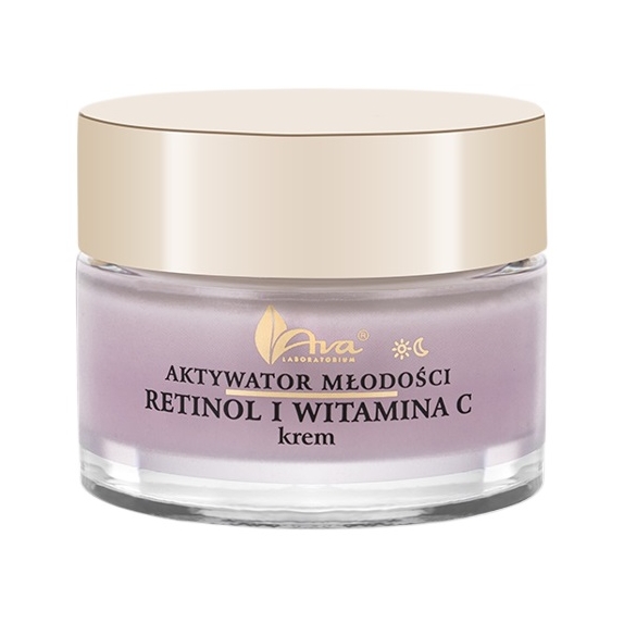 Ava Aktywator Młodości Retinol i Witamina C krem do twarzy 50 ml cena 29,00zł