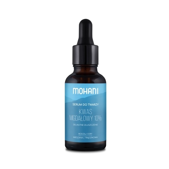 Serum do twarzy wygładzające z kwasem migdałowym 10% 30 ml Mohani cena 35,05zł