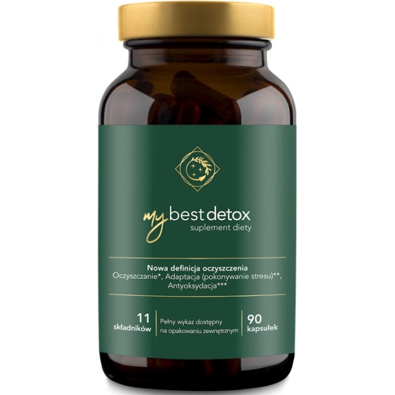 MyBestPharm OCZYSZCZENIE ORGANIZMU (My best detox) 90 kapsułek cena 115,79zł