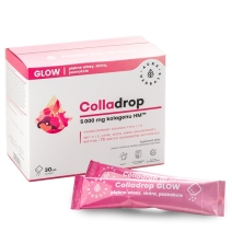 Colladrop Glow 5000 mg 30 saszetek Aura Herbals + próbki kosmetyków GRATIS 