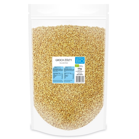 Groch żółty 5 kg BIO Horeca cena 62,39zł