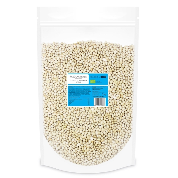 Fasolka biała 5kg BIO Horeca cena 27,34$