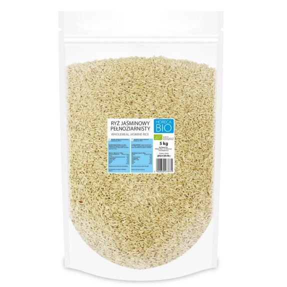 Ryż jaśminowy pełnoziarnisty 5 kg BIO Horeca cena 76,25zł