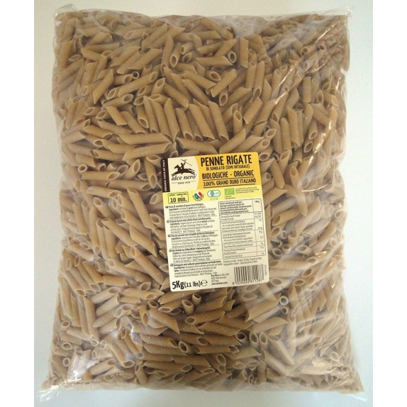 Makaron (semolinowy razowy) Penne 5kg BIO Horeca cena 75,00zł