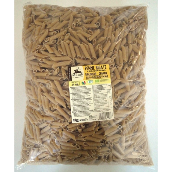 Makaron (semolinowy razowy) Penne 5kg BIO Horeca cena 20,13$