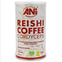 Kawa rozpuszczalna Reishi + Cordyceps BIO 100 g ANI