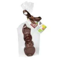Zając z ciemnej czekolady 70% BIO 55g Cocoa PROMOCJA cena 4,72$