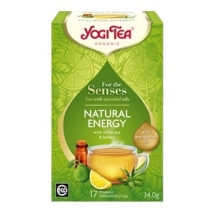Herbata biała dla zmysłów naturalna energia 17 saszetek Yogi Tea