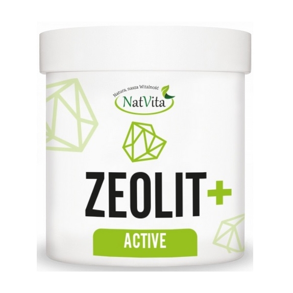 Zeolit Active (96,5% proszek) 150 g NatVita cena 96,90zł