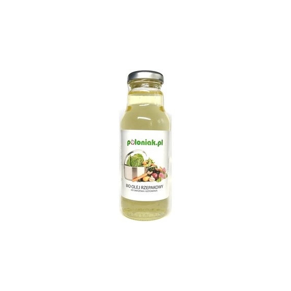 Olej rzepakowy do gotowania i smażenia BIO 300ml Poloniak cena 17,59zł