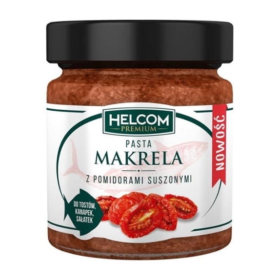 Pasta makrela z suszonymi pomidorami 180 g  Helcom cena 8,59zł