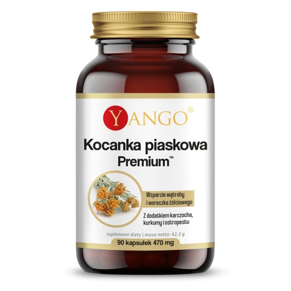 Yango kocanka piaskowa Premium 90 kapsułek cena 11,61$