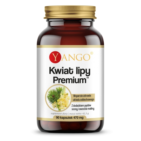 Kwiat lipy Premium 90 kapsułek Yango cena €7,45