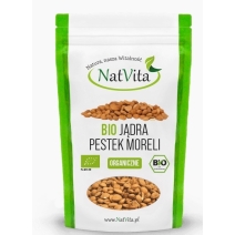 Jądra pestek moreli gorzkie (organiczne) B17 160 g BIO Natvita