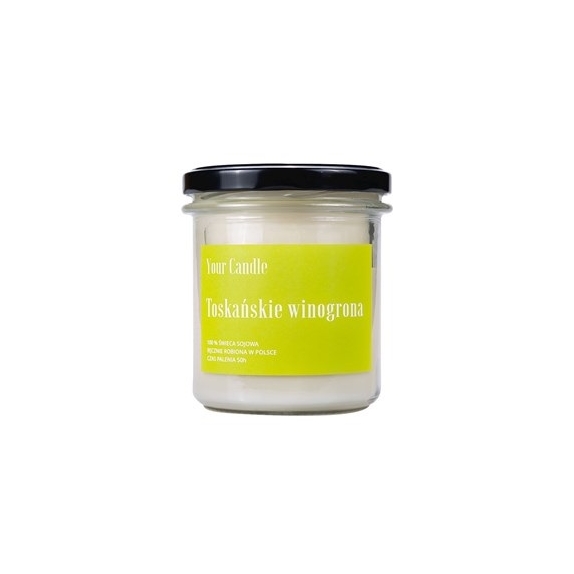 Świeca sojowa toskańskie winogrona 300ml Your Candle cena 54,69zł