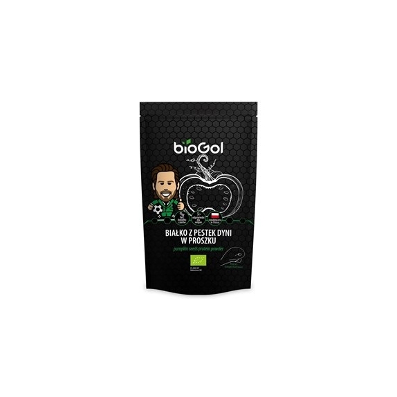 Białko z pestek dyni w proszku BIO 150g BioGol cena 9,85zł