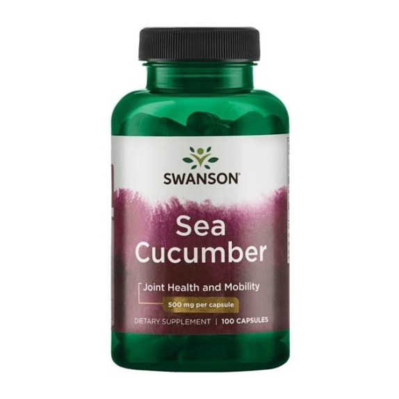 Swanson Sea Cucumber 500 mg 100 kaps cena €16,51