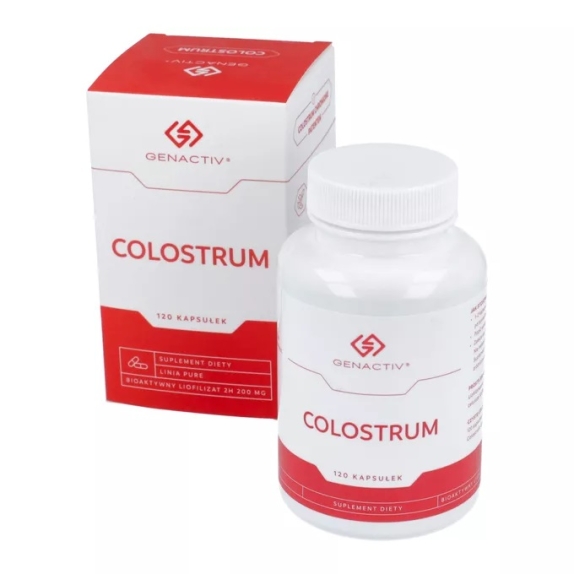 Colostrum ( colostriegen ) 120 kapsułek Genactiv cena €45,07