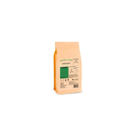 Ale'Eko CAFÉ  kawa ziarnista Etiopia 500g Coffee for Life  cena 78,99zł