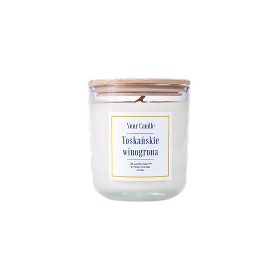 Świeca sojowa toskańskie winogrona 210ml Your Candle cena 56,65zł