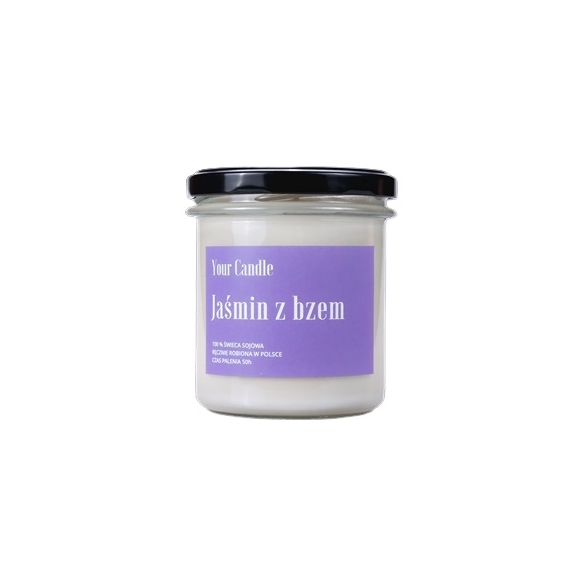 Świeca sojowa jaśmin z bzem 300ml Your Candle cena 60,15zł