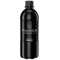 Czarna woda gazowana Premium Black Water bez cukru 500ml Fulvica MAJOWA PROMOCJA!