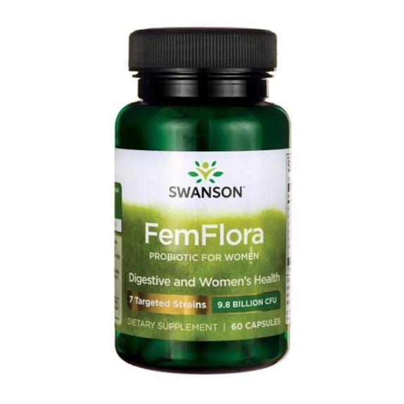 Swanson Femflora dla kobiet  60 kaps. cena 13,47$