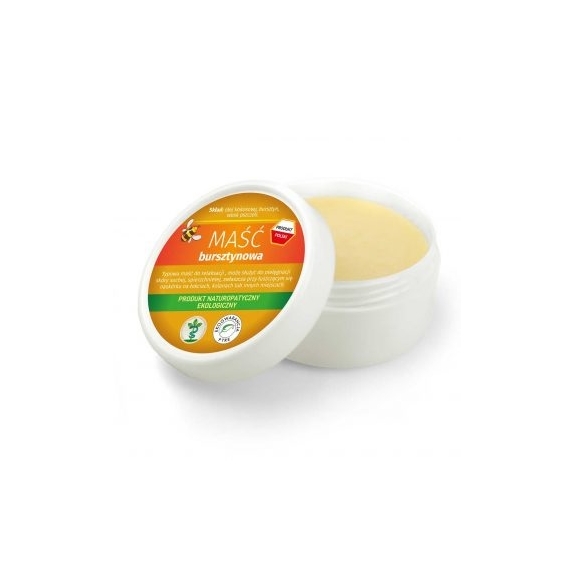 Maść bursztynowa 50 ml Apicultura Polska cena 13,23$