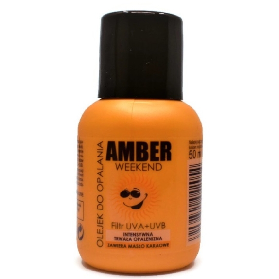 Amber olejek do opalania 50 ml WRZEŚNIOWA PROMOCJA!  cena 10,90zł