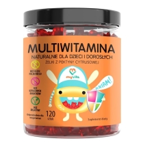 MyVita naturalne żelki multiwitamina 120 szt PROMOCJA!