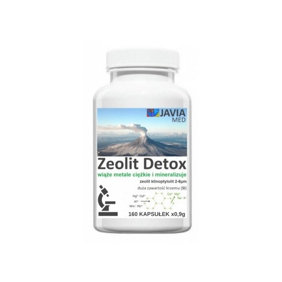 Javia Med Zeolit Detox 160 kapsułek cena 179,00zł