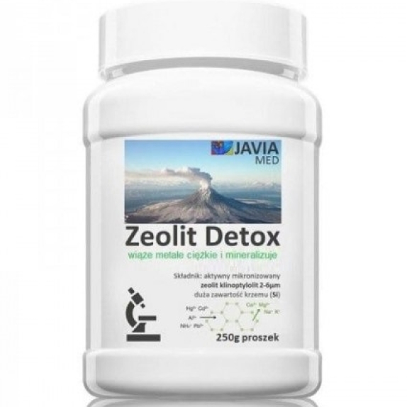 Javia Med Zeolit Detox proszek 250 g cena 179,00zł