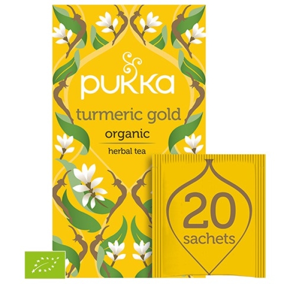 Pukka turmeric gold 20 saszetek BIO cena €6,09