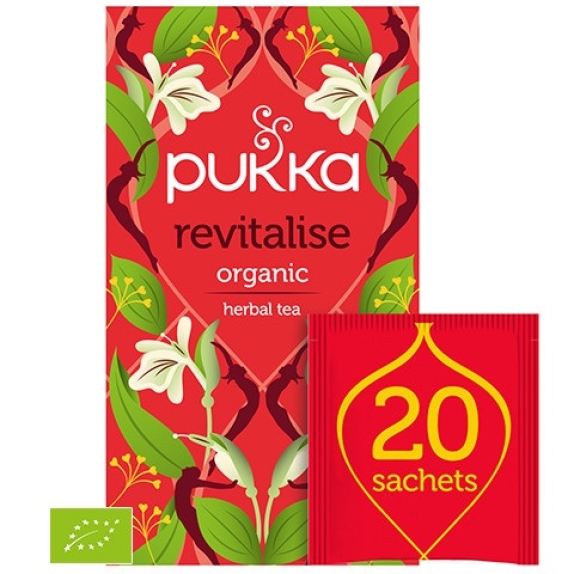 Pukka revitalise 20 saszetek BIO cena €6,09