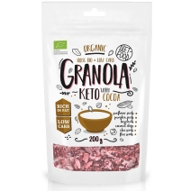 Keto granola z kakao i olejkiem pomarańczowym 200 g BIO Diet Food 