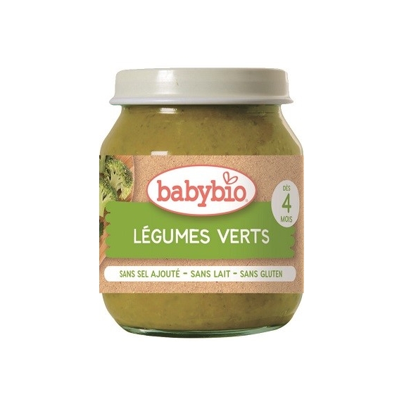 Przecier z zielonych warzyw od 4 miesiąca bezglutenowy 130 g BIO Babybio cena 4,95zł